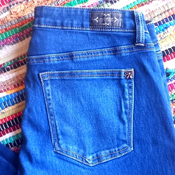 Nanette Lepore Belle High Rise Crop Jeans-#1731 - Picture 8 of 13